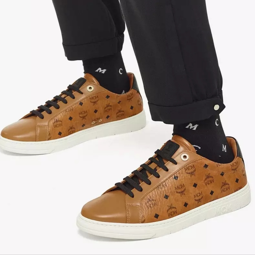 Men's Terrain Lo Sneakers in Visetos  The classic low-top sneaker, sculp Size 41